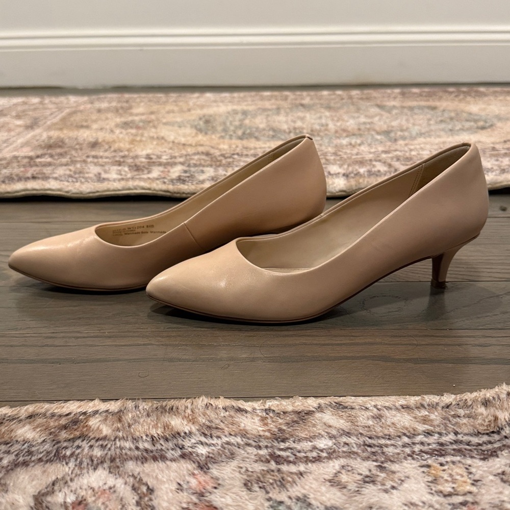 Cole Haan Nude Kitten Heel - Picture 3 of 9